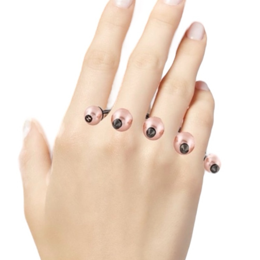 GUCCI RARE Pearl Multi-Finger Cocktail Ring - Picture 7 of 11